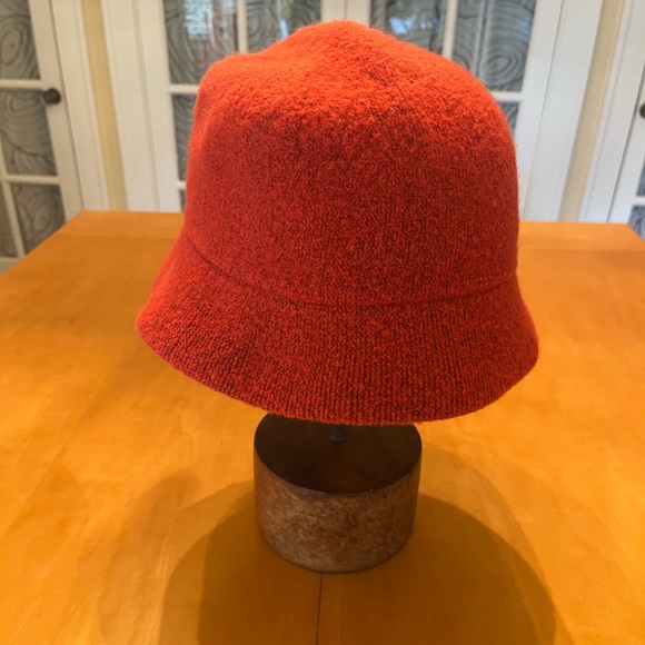 J. Crew Accessories J Crew Orange Winter Wool Bucket Hat Poshmark